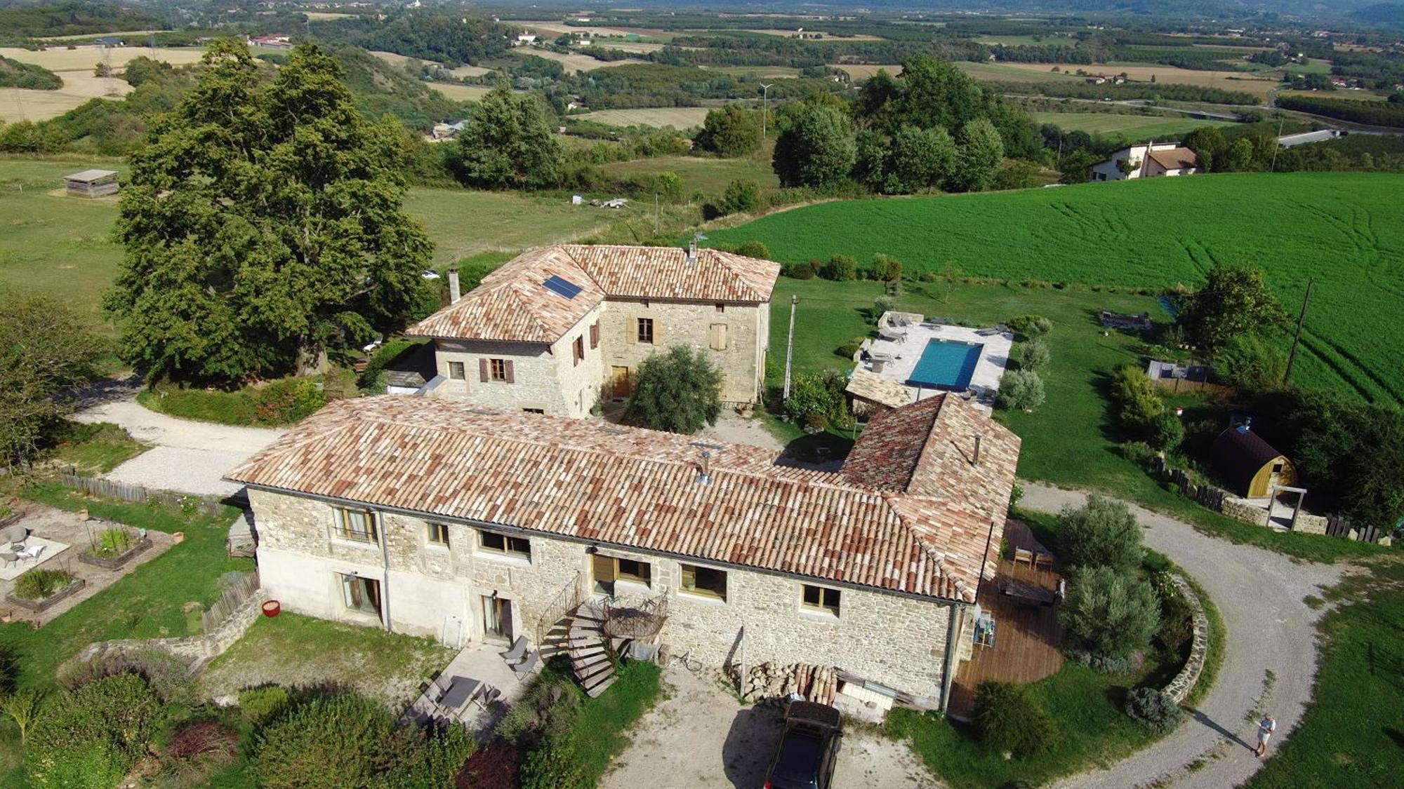 Gites&Chambres D Hotes Les Granges Du Fournel Saint-Lattier Buitenkant foto